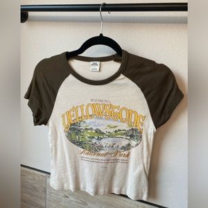 Urban Outfitter Yellowstone Nat. Park Crop Top